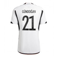 Camisa de time de futebol Alemanha Ilkay Gundogan #21 Replicas 1º Equipamento Mundo 2022 Manga Curta